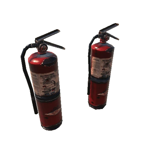 Fire Extinguisher (Low Poly)